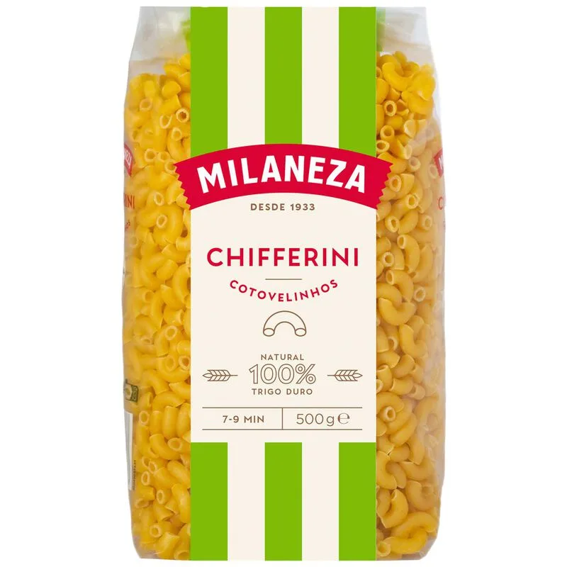 Massa Cotovelinhos Milaneza